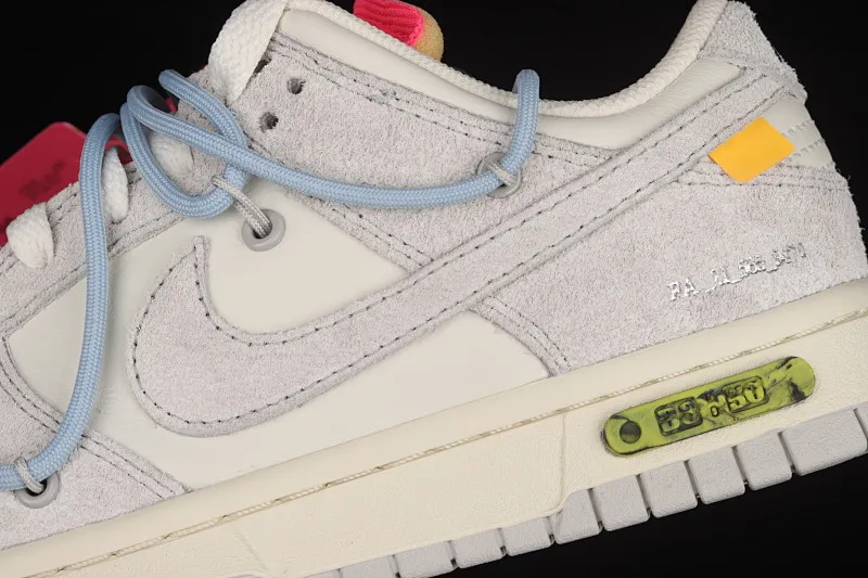 All categories Nk SB Dunk Series Nk SB Dunk Low low-top sneakers J version OF x Nk Dunk Low "12 of 50" OW suede SB smashed backboard fashion casual sneakers DJ0950-113